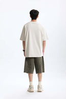 Vintage Tennis Graphic T-Shirt - Gray