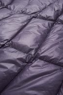 Lightweight Stand-Collar Puffer Jacket - Dark Purple