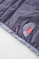 Packable Hooded Puffer Jacket - Light Purple