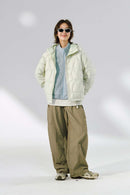 Packable Hooded Puffer Jacket - Mint