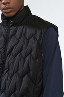 Packable Quilted Puffer Vest - Black
