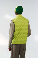 Packable Quilted Puffer Vest - Green