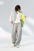 Packable Quilted Puffer Vest - Light Green