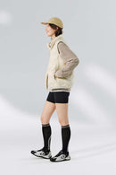 Packable Quilted Puffer Vest - White