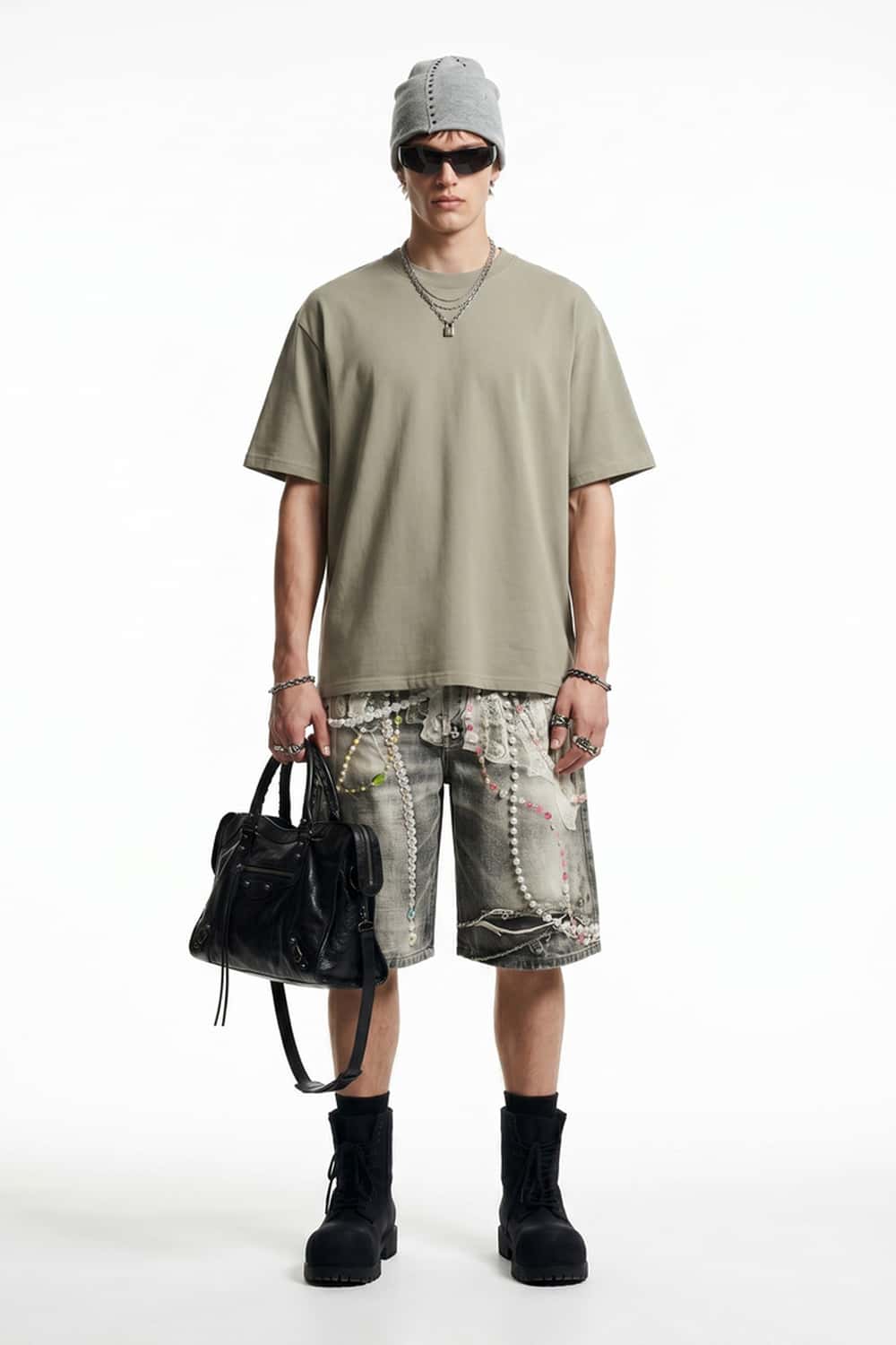 Quick-Dry Relaxed T-Shirt - Light Khaki