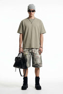 Quick-Dry Relaxed T-Shirt - Light Khaki