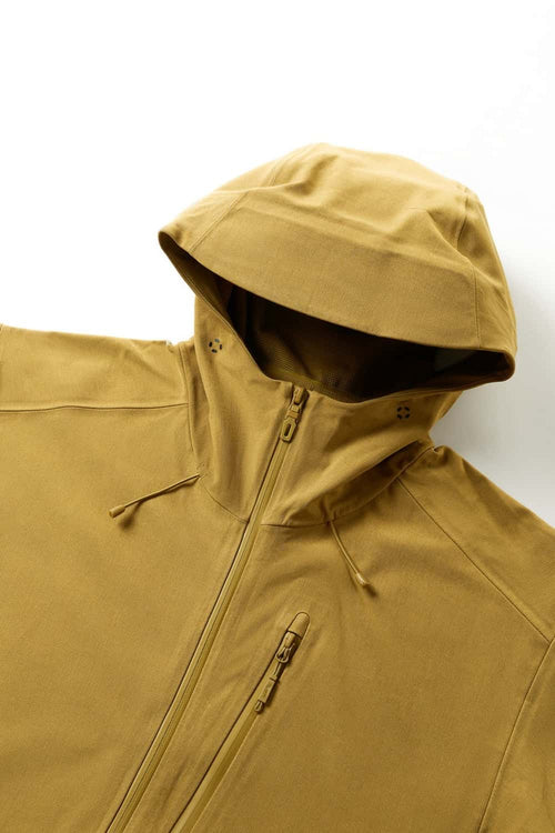 Waterproof Softshell Hooded Jacket - Yellow