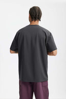 Double-Faced Relaxed T-Shirt - Dark Gray
