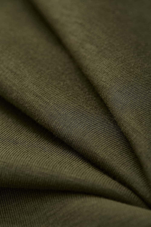 Double-Faced Relaxed T-Shirt - Green