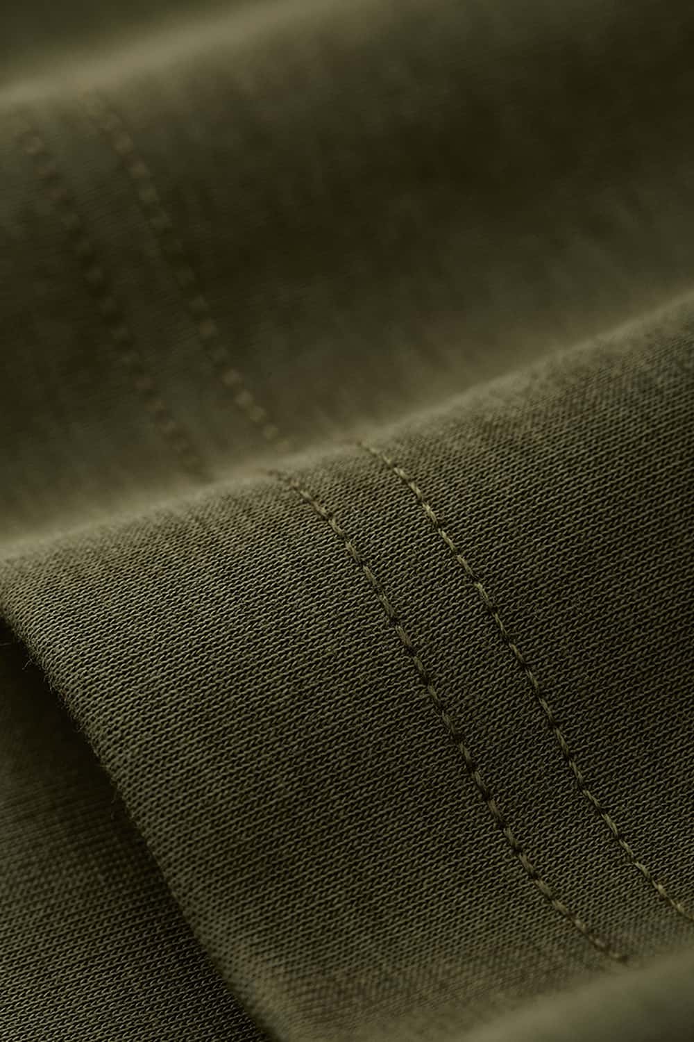 Double-Faced Relaxed T-Shirt - Green