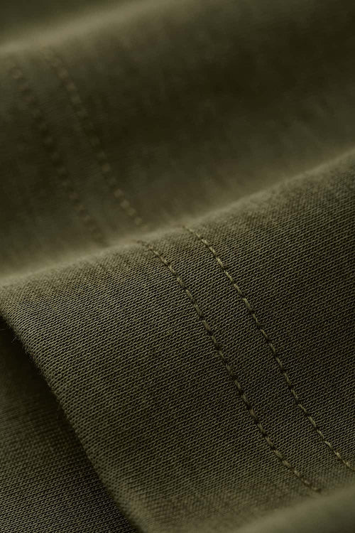 Double-Faced Relaxed T-Shirt - Green