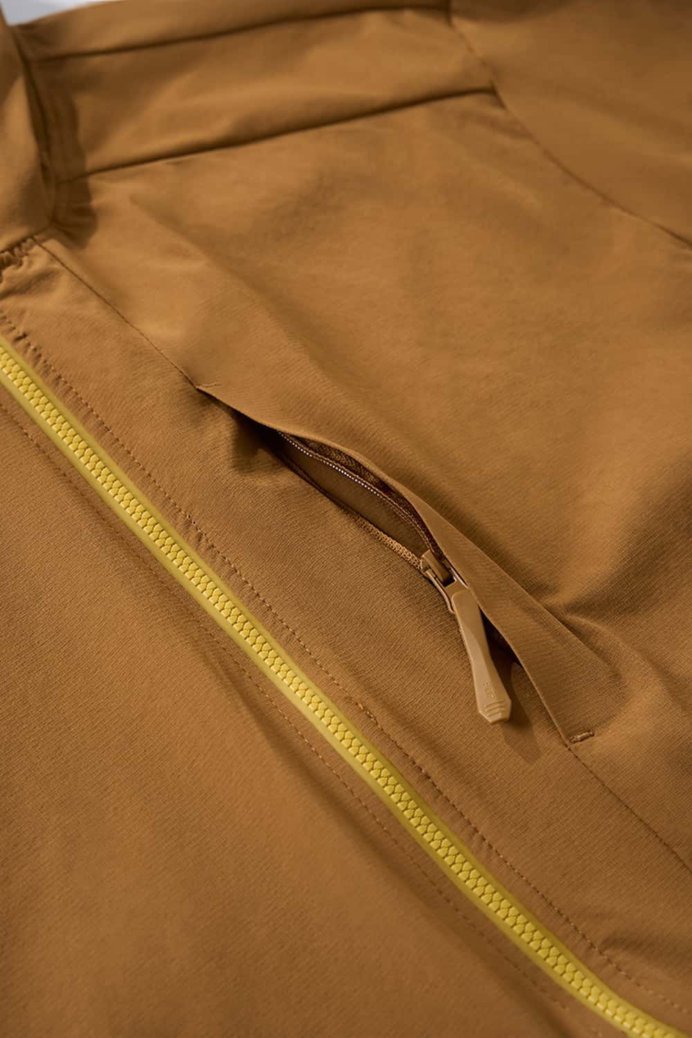 Lightweight Hooded Sun Jacket - Brown