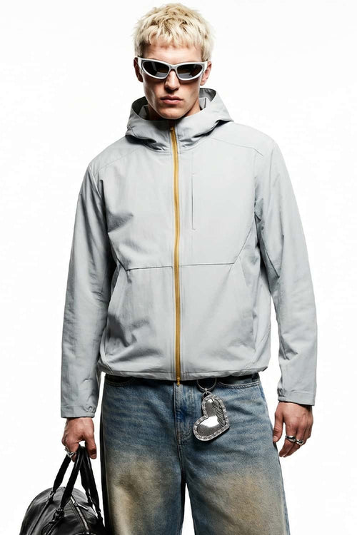 Lightweight Hooded Sun Jacket - Light Green