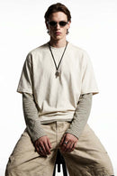 Heavyweight Structured Cotton Tee - White
