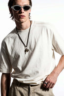 Heavyweight Structured Cotton Tee - White