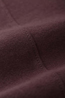 Heavyweight Chest Letter Graphic Tee - Reddish Brown