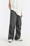 Cool-Touch Parachute Wide-Leg Pants - Charcoal