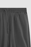 Cool-Touch Parachute Wide-Leg Pants - Charcoal