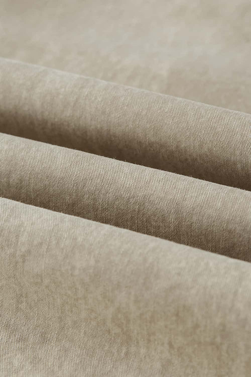 Snow-Washed Utility Jogger Pants - Khaki