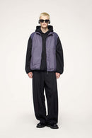 Pleated Wide-Leg Sweatpants - Active Black