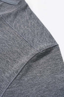 Lightweight Star-Graphic Running T-Shirt in Gray - product detail close-up
