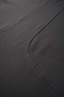 Moisture-Absorbing Quick-Drying Panelled T-Shirt in Gray - product detail close-up