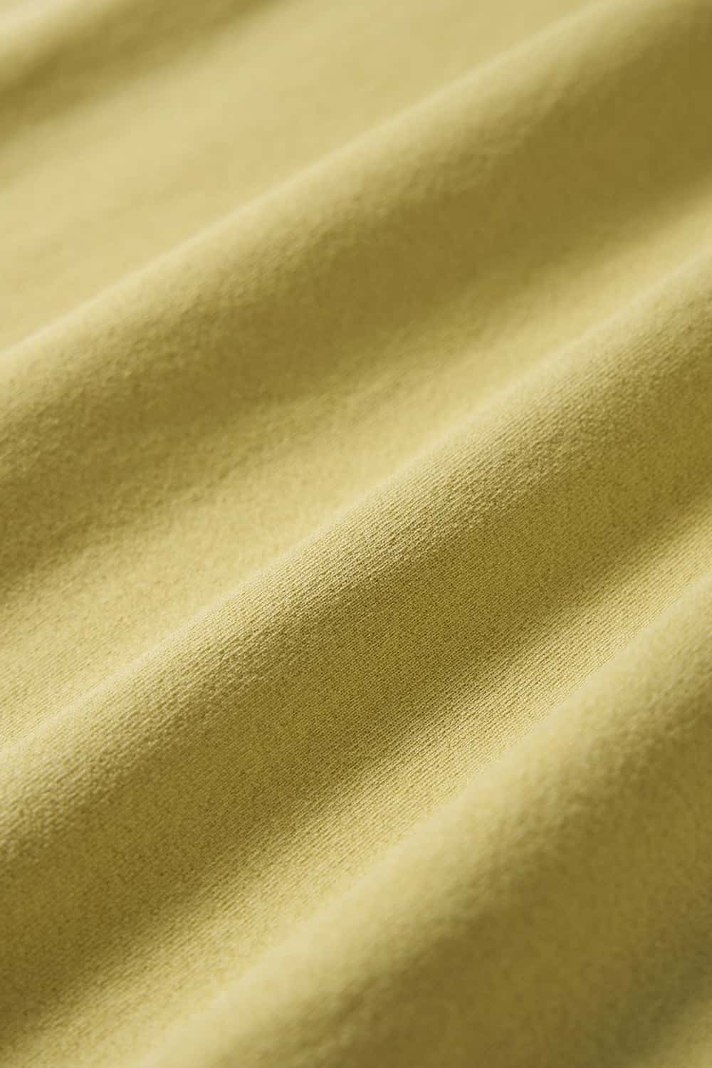 COOLMAX Quick-Drying T-Shirt in Yellow - fabric texture close-up