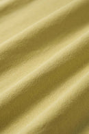 COOLMAX Quick-Drying T-Shirt in Yellow - fabric texture close-up