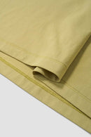 COOLMAX Quick-Drying T-Shirt in Yellow - cuff and hem detail