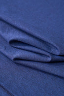 Reflective Perforated Performance T-Shirt in Royal Blue - fabric texture close-up