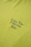 Reflective COOLMAX T-Shirt in Green - product detail close-up