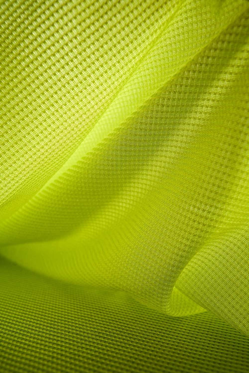 COOLMAX Cool-Touch T-Shirt in Green - fabric texture close-up