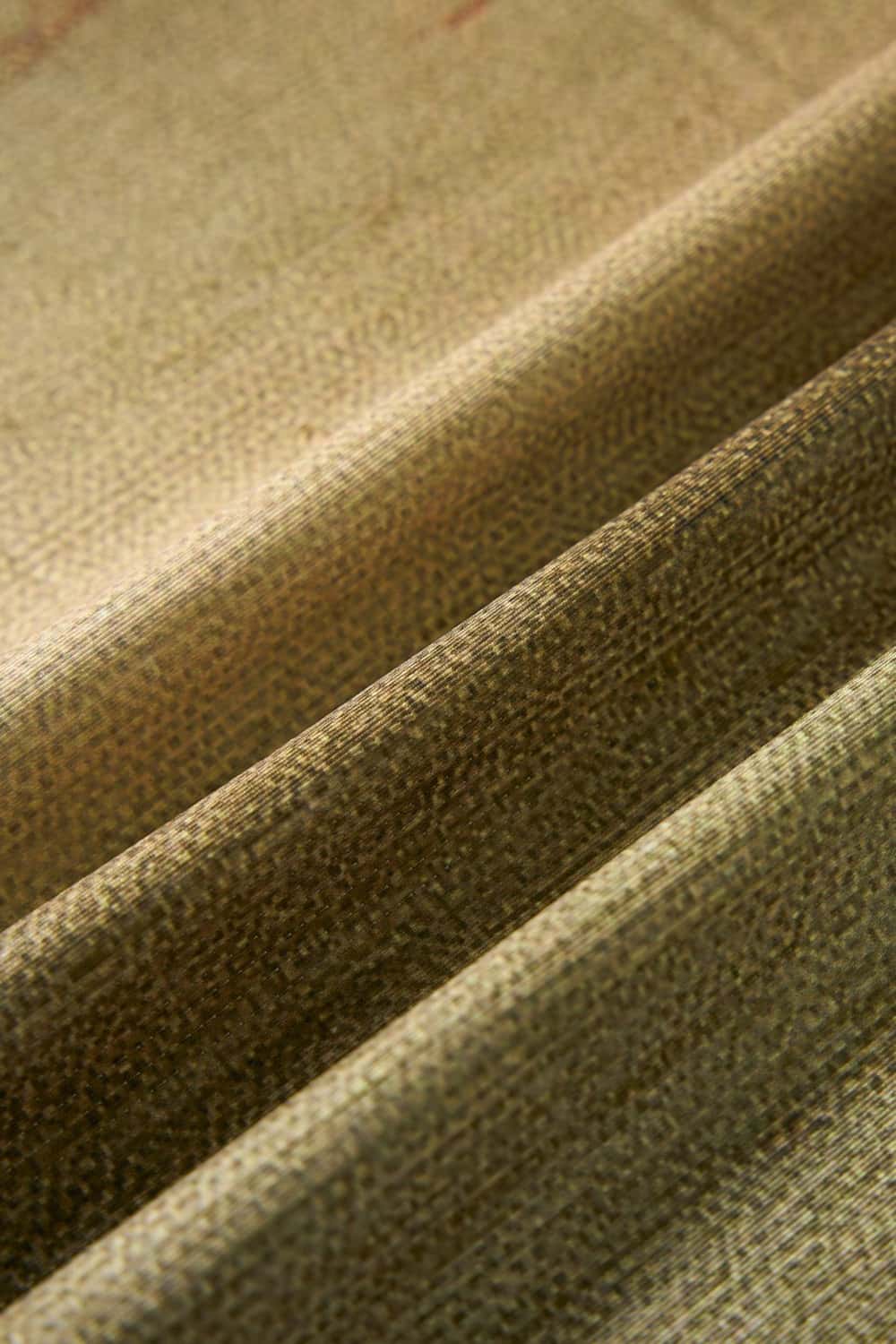 Relaxed Mottled-Print Long-Sleeve Top in Sand Stone - fabric texture close-up