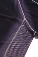 Morning Run Mesh-Panel Long-Sleeve T-Shirt in Black - decorative detail