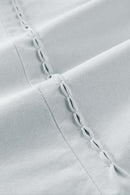 High-Stretch Loop-Trim Long-Sleeve T-Shirt in Grayish White - decorative detail