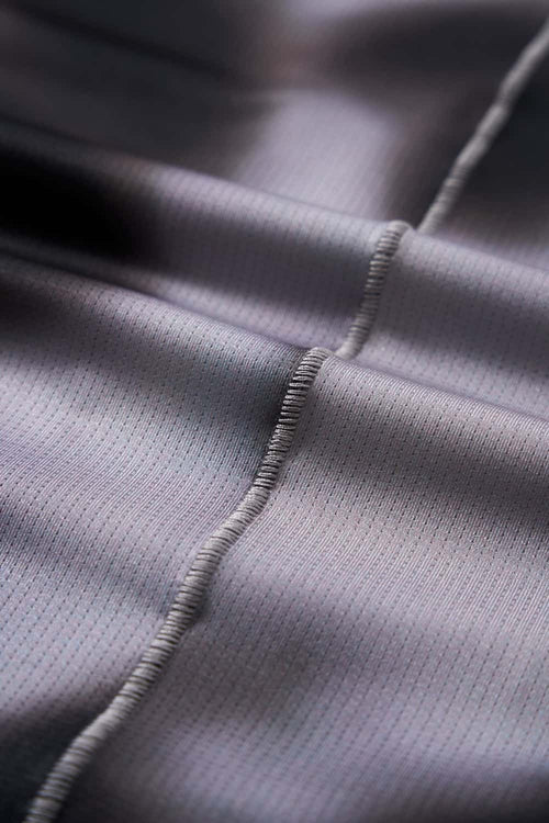 Relaxed Abstract-Print T-Shirt in Charcoal - graphic detail