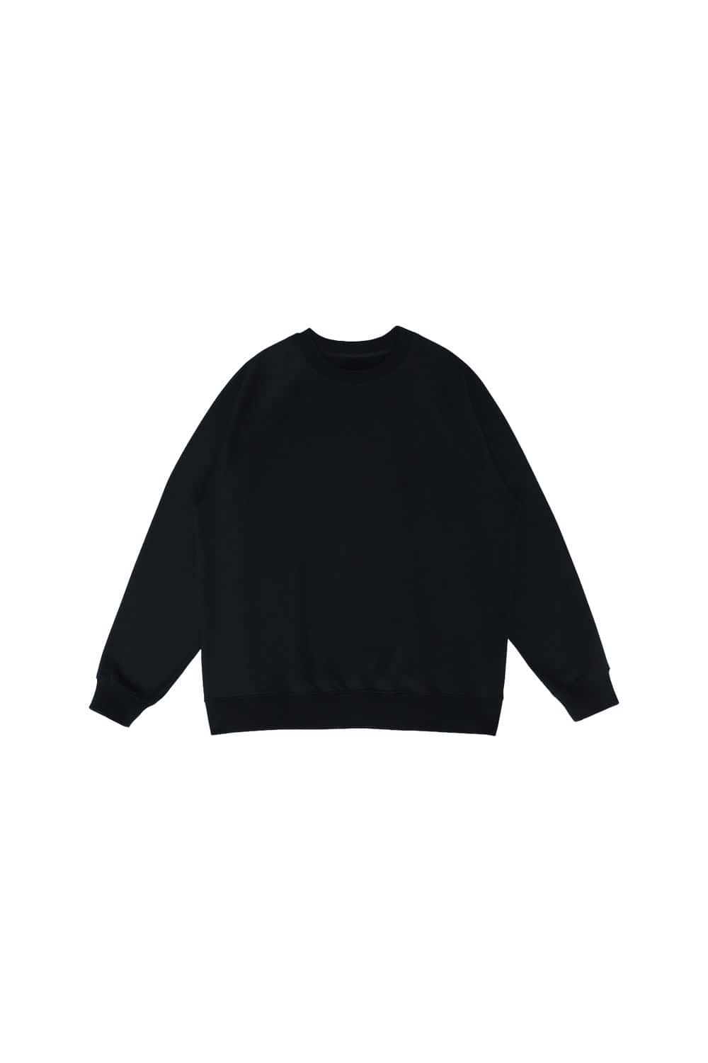 Solid Color Loose-Fit Raglan Sleeve Sweatshirt