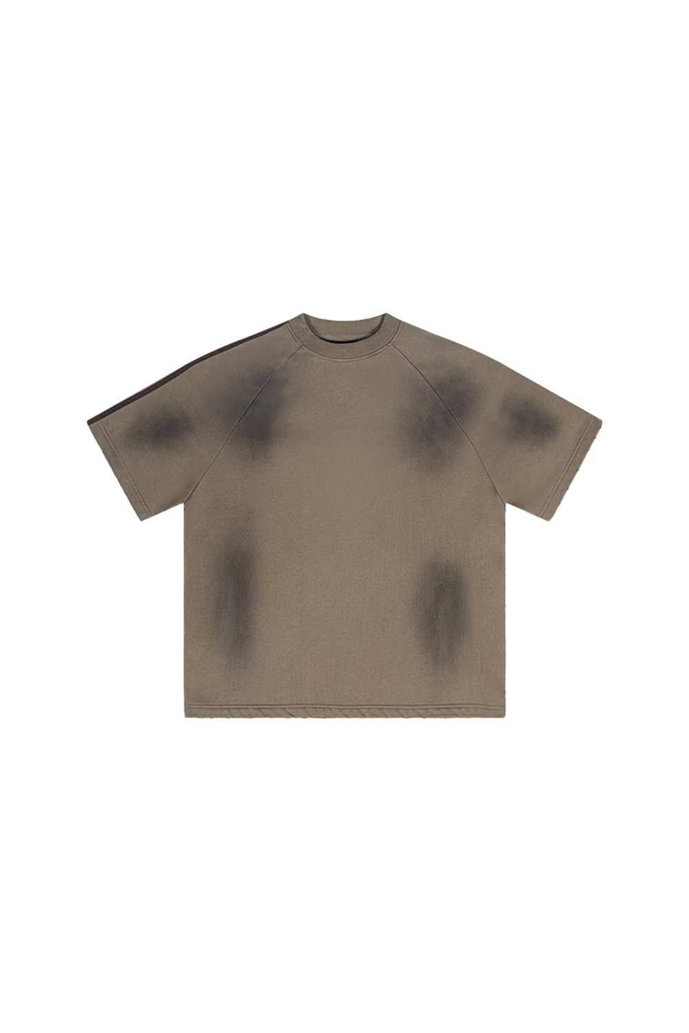 Campus-Inspired Mud-Dye Stripe Tee